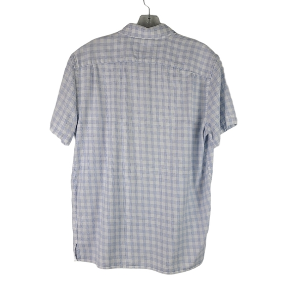 Michael Kors Short Sleeve Shirt Blue Medium - Picture 4 of 4